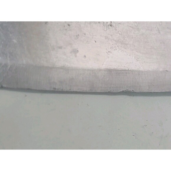 Vintage Quikut Stainless Steel Cleaver Red Plastic Handled MCM - Picture 6 of 6